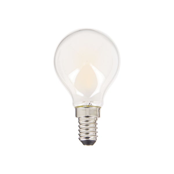 Ampoule à filament LED P45, culot E14, conso. 6,5W, Blanc chaud 0