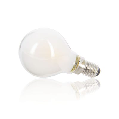 Ampoule à filament LED P45, culot E14, conso. 6,5W, Blanc chaud 3