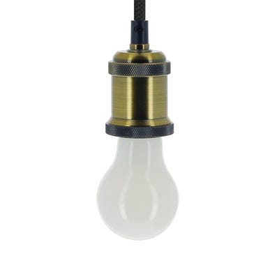 Lot x2 Ampoules à filament LED EDF, standard, opaque, culot E27, conso 8W eq. 75W, blanc chaud 3