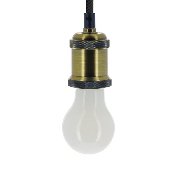 Lot x2 Ampoules à filament LED EDF, standard, opaque, culot E27, conso 8W eq. 75W, blanc chaud 3