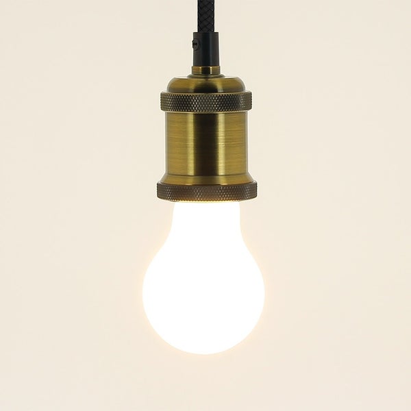 Lot x2 Ampoules à filament LED EDF, standard, opaque, culot E27, conso 8W eq. 75W, blanc chaud 4