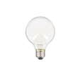 Ampoule LED G80 Opaque, culot E27, conso. 6,5W, 806 Lumens, Blanc chaud