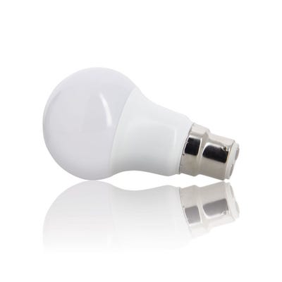 Lot de 10 Ampoules LED A60, culot B22, 9W cons. (60W eq.), lumière Blanc Neutre 4