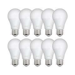 Xanlite - Lot de 10 Ampoules LED A60, culot E27, 9W cons. (60W eq.), lumière Blanc Neutre - PACK10EE806GCW