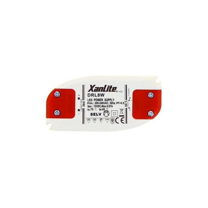 Xanlite - Driver pour ampoule LED GU5.3 et G4, puissance 8W - DRL8W 2