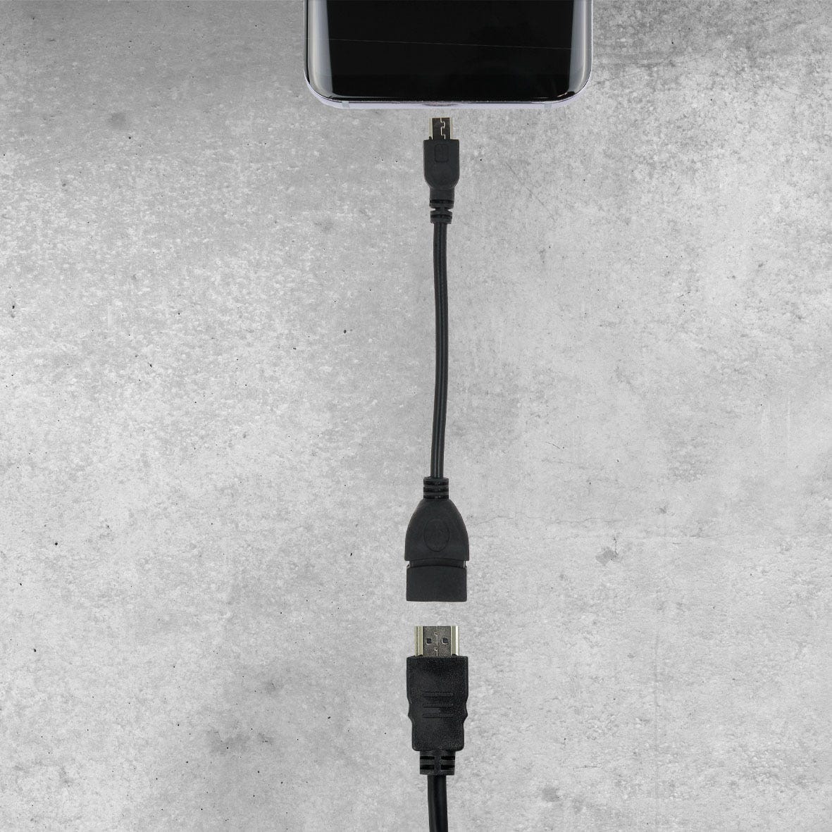 Câble Adaptateur Usb Vers Micro Usb Mâle/femelle - Sedea - 913208 2