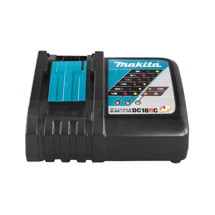 Cloueur Makita - 2 Batteries BL1850B 5.0Ah - 1 chargeur rapide DC18RC DFN350RTJ 4