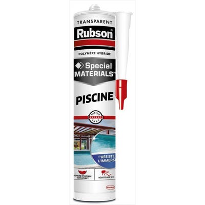 RUBSON Mastic polymère Extrême Piscine cartouche 280ml 1