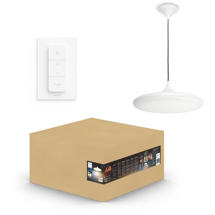 Suspension PHILIPS HUE White Ambiance CHER Blanc+tlc 0