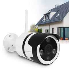 Caméra de surveillance extérieure Avidsen IP Wifi 720 P - application protect home - Lot de 2 1