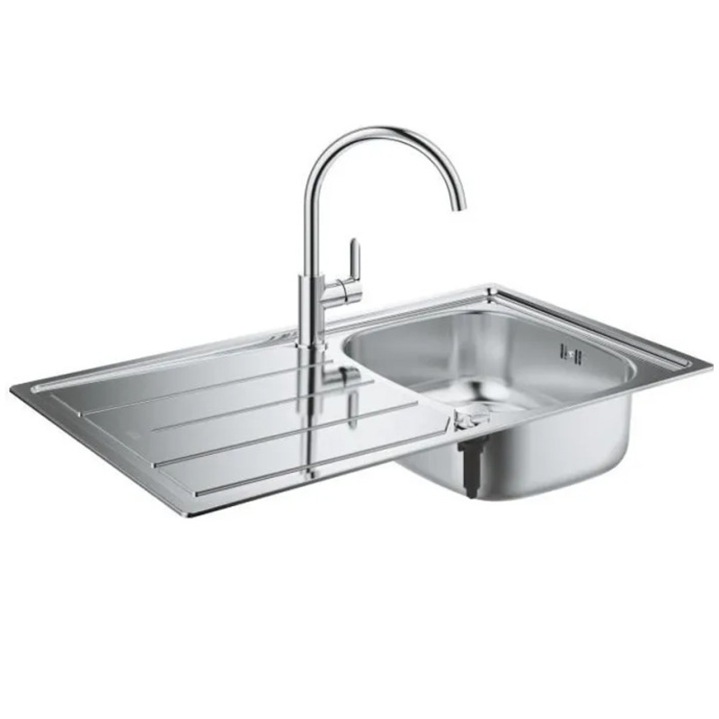 Grohe BAU PACK ÉVIER + MITIGEUR CUISINE (31562SD1)