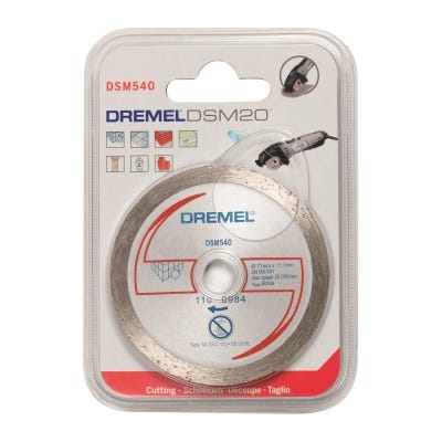 DREMEL Disque Diamant S540 pour Scie Compacte Dremel DSM20 ❘ Bricoman