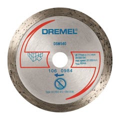 DREMEL Disque Diamant S540 pour Scie Compacte Dremel DSM20 0