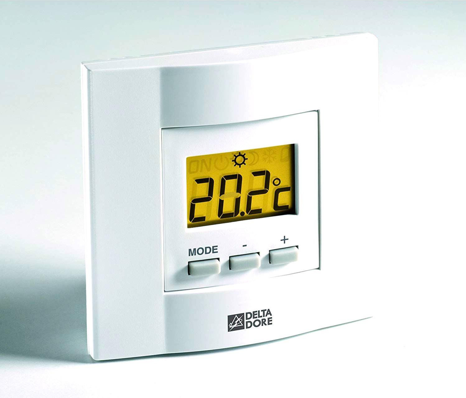 Thermostat d'ambiance à touches TYBOX 21 DELTA DORE Bricoman