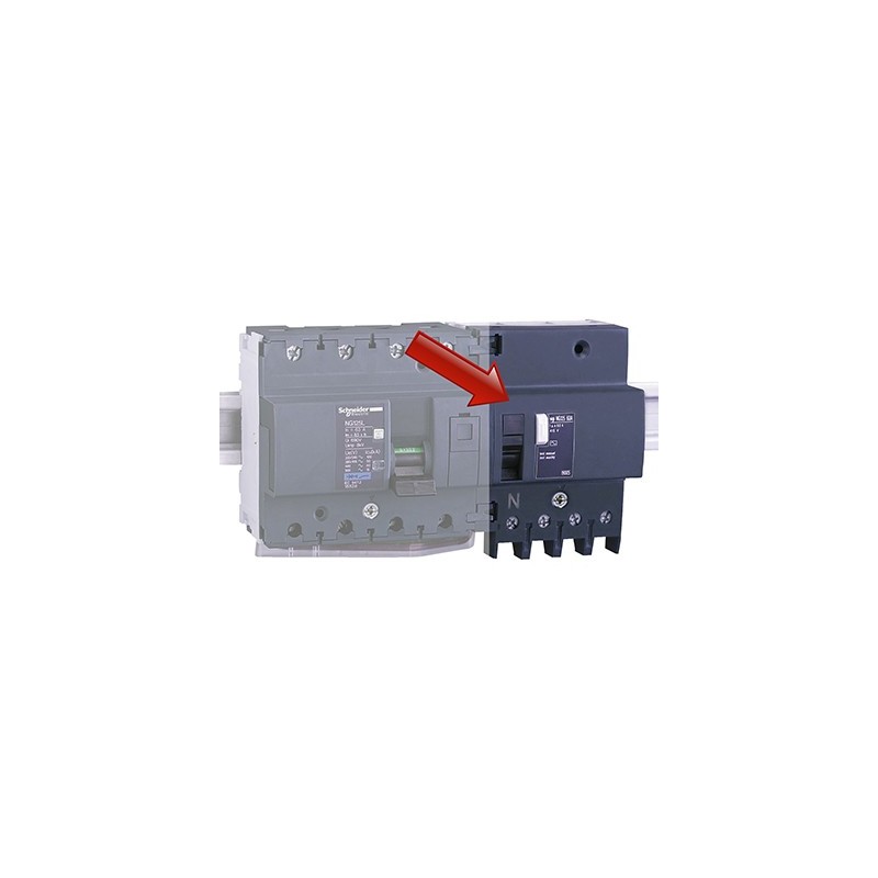 Bloc différentiel NG125 - 63A - 4P - Type AC - 300mA