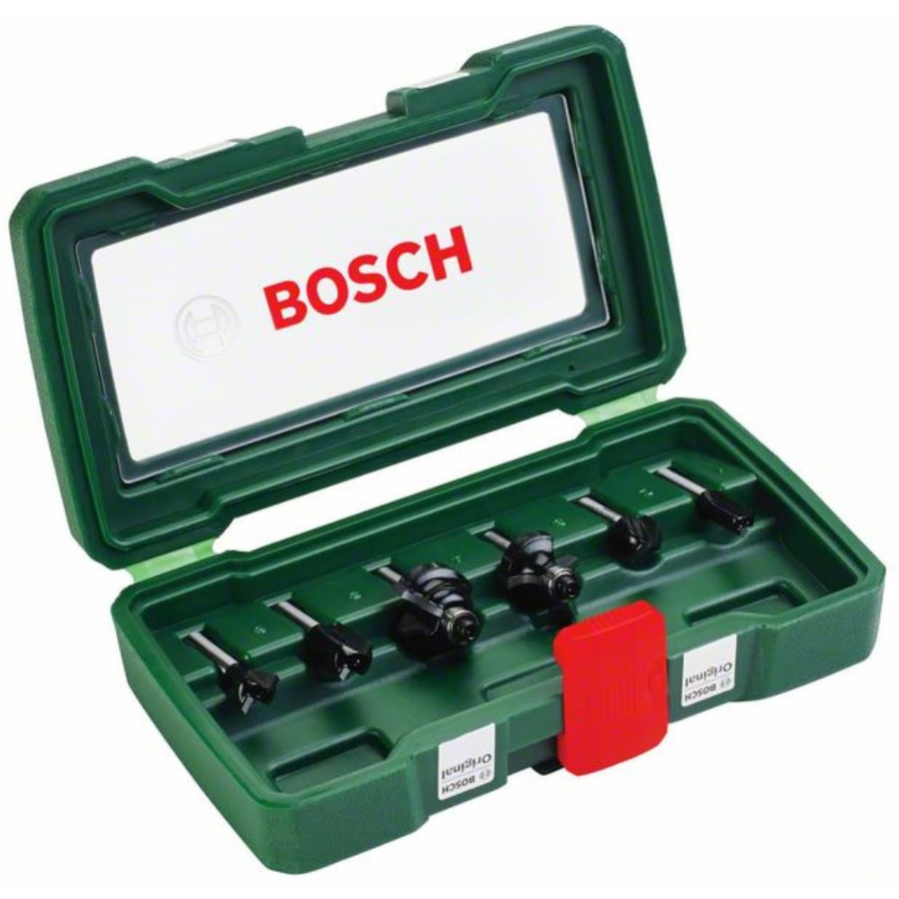 Bosch Accessories 2607019464 Jeu de fraises Carbure de tungstène Longueur 188 mm Diamètre de tige 6 mm 4