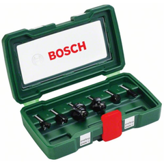 Bosch Accessories 2607019464 Jeu de fraises Carbure de tungstène Longueur 188 mm Diamètre de tige 6 mm 4
