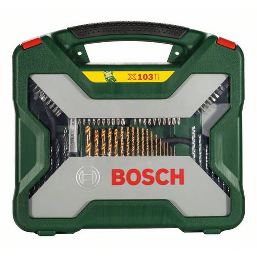 Bosch Accessories 2607019331 X-Line TiN 103 pièces Foret universel 2