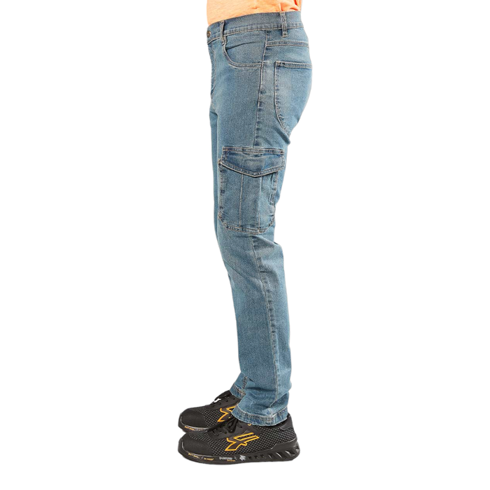 Jean de travail multipoches JAM Guado Jeans - U Power - Taille 2XL 4