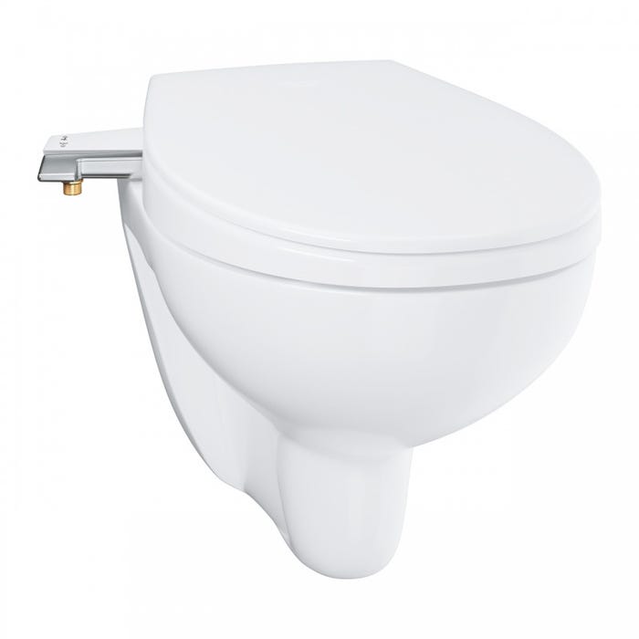 Grohe Bau Ceramic cuvette WC suspendu sans bride avec abattant japonais lavant (BauPremium) 0