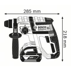 Bosch - Perforateur sans-fil SDS plus 18 V 1.7 J sans batterie ni chargeur dans une L-Boxx - GBH 18 V-EC Professional Bosch Professional 1