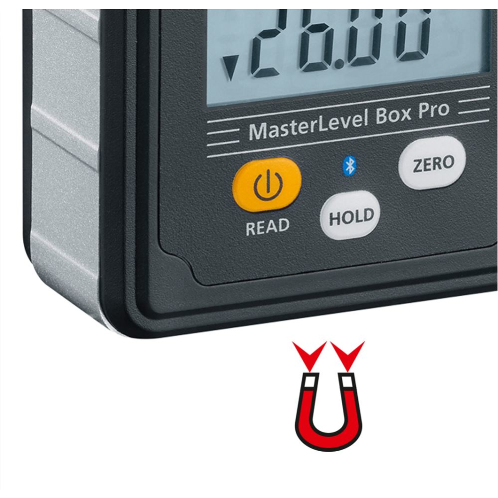 Niveau à bulle électronique digital interface Bluetooth MasterLevel Box Pro Laserliner 6