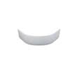 Tablier frontal d'angle pour baignoire Ulysse 135x135 cm en acrylique blanc Porcher