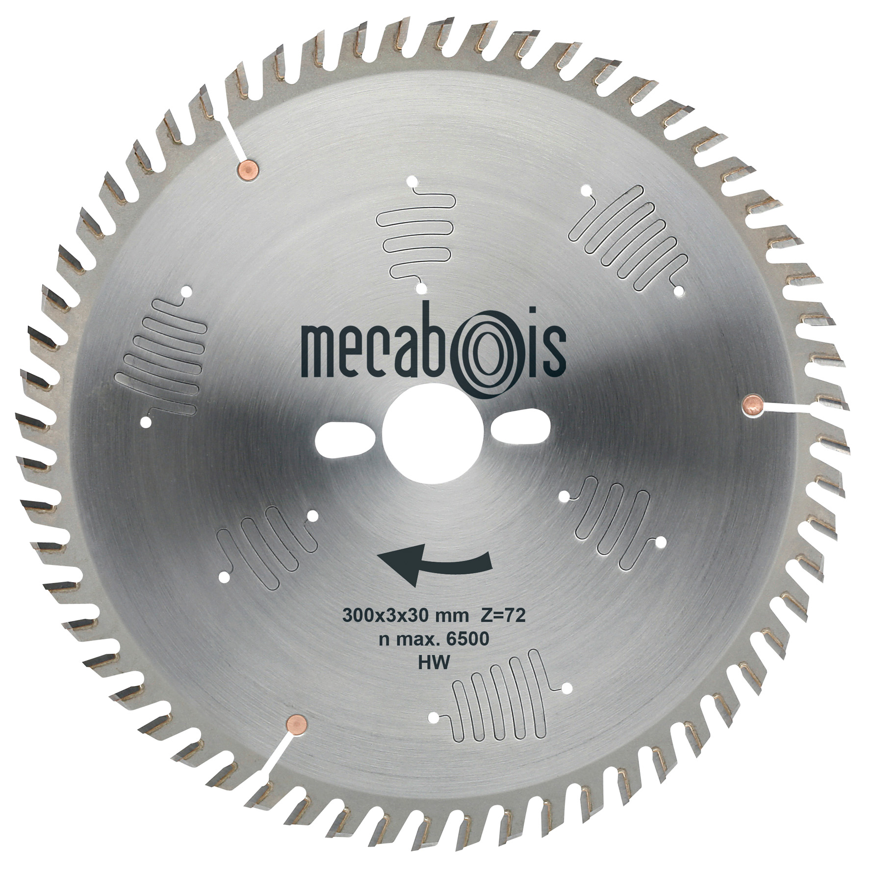 Lame Carbure Competition 300x3.2x30 96 Dents Mecabois