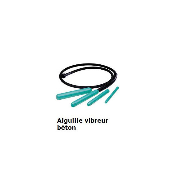 Aiguille vibreur béton Diam38mm, flexible 1m AVPI38/1 Imer