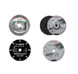 Lot de 9 disques ø76 mm bosch pour meuleuse gws12v76 - 06159975vc