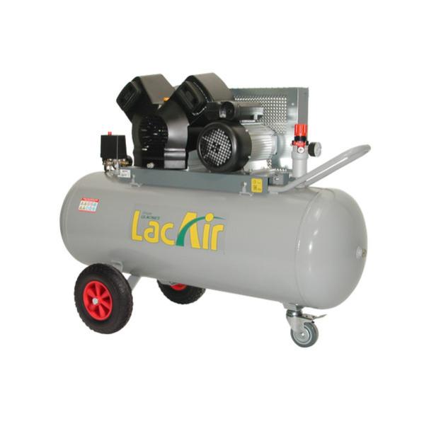 Compresseur à courroie turbo ventilation 4cv monophasé 23m3/h 150l Twinair 23/150 m