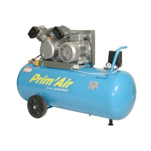 Compresseur à courroie 2CV Triphasé 25m3/h 150L PRIMAIR VT 25/150 NM Lacme
