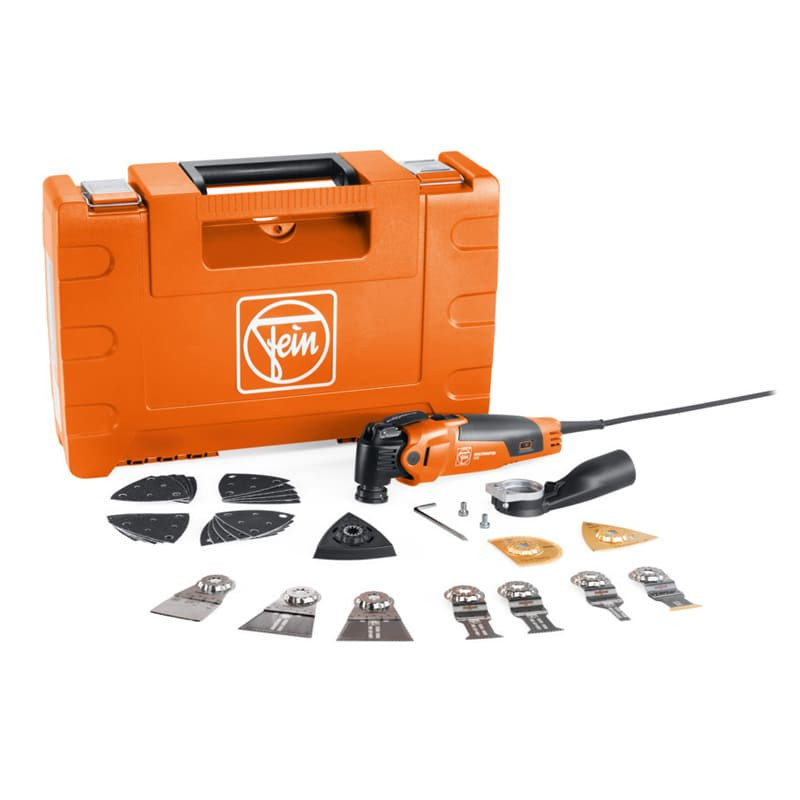 Découpeur Ponceur Multimaster 350 W (30 Accessoires) Dans Coffret - Fein Mm 500 Plus Top