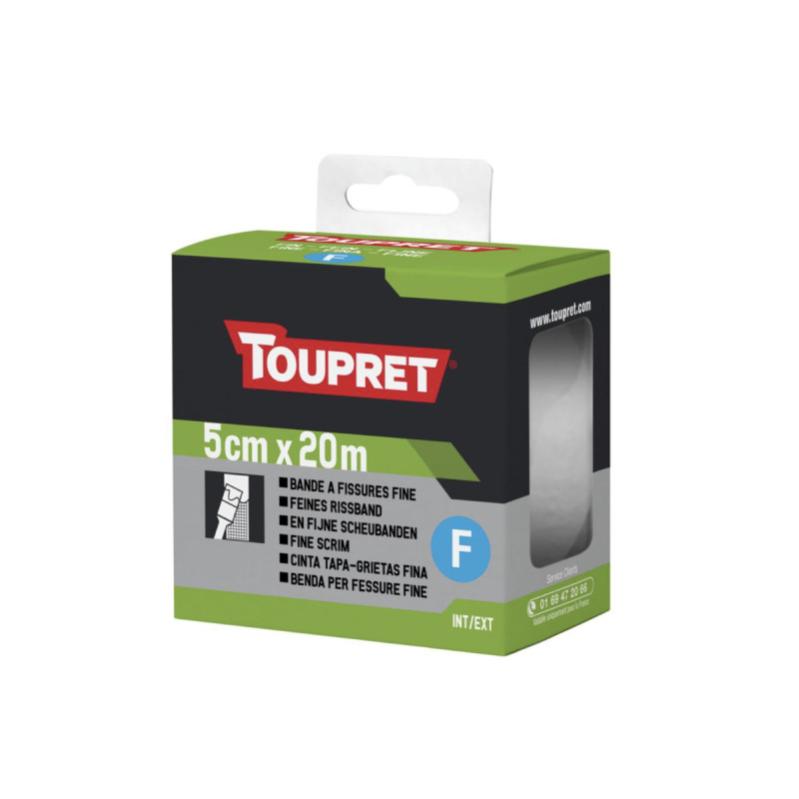 Bande à fissures fine TOUPRET 5cmx5m - GPCFC0505