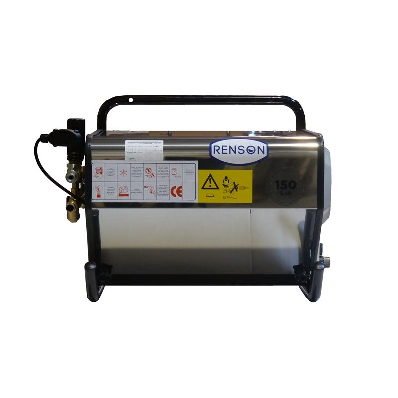 Nettoyeur haute pression RENSON Plm triphasé eau froide 150b 21l/m Total Stop 0