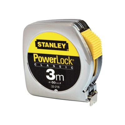 Mètre ruban 3mx19mm 'Powerlock Classic Métal' - STANLEY - 1-33-041 5