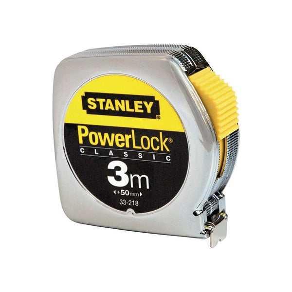 Mètre ruban 3mx19mm 'Powerlock Classic Métal' - STANLEY - 1-33-041 5