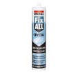 Mastic-colle polymère hybride Fix All Crystal cartouche 290ml - SOUDAL - 110980