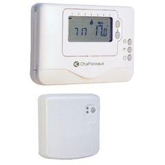 Thermostat d’Ambiance Sans Fil Contact sec Programmable Easy Control R Chaffoteaux Compatible toutes chaudières 0
