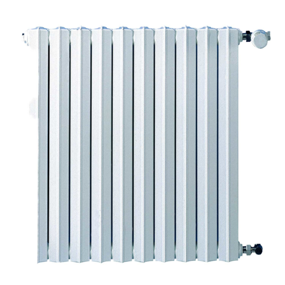 Radiateur fonte face plane Sannover 3 Colonnes Hauteur : 690 mm 3 éléments Puissance : 261W