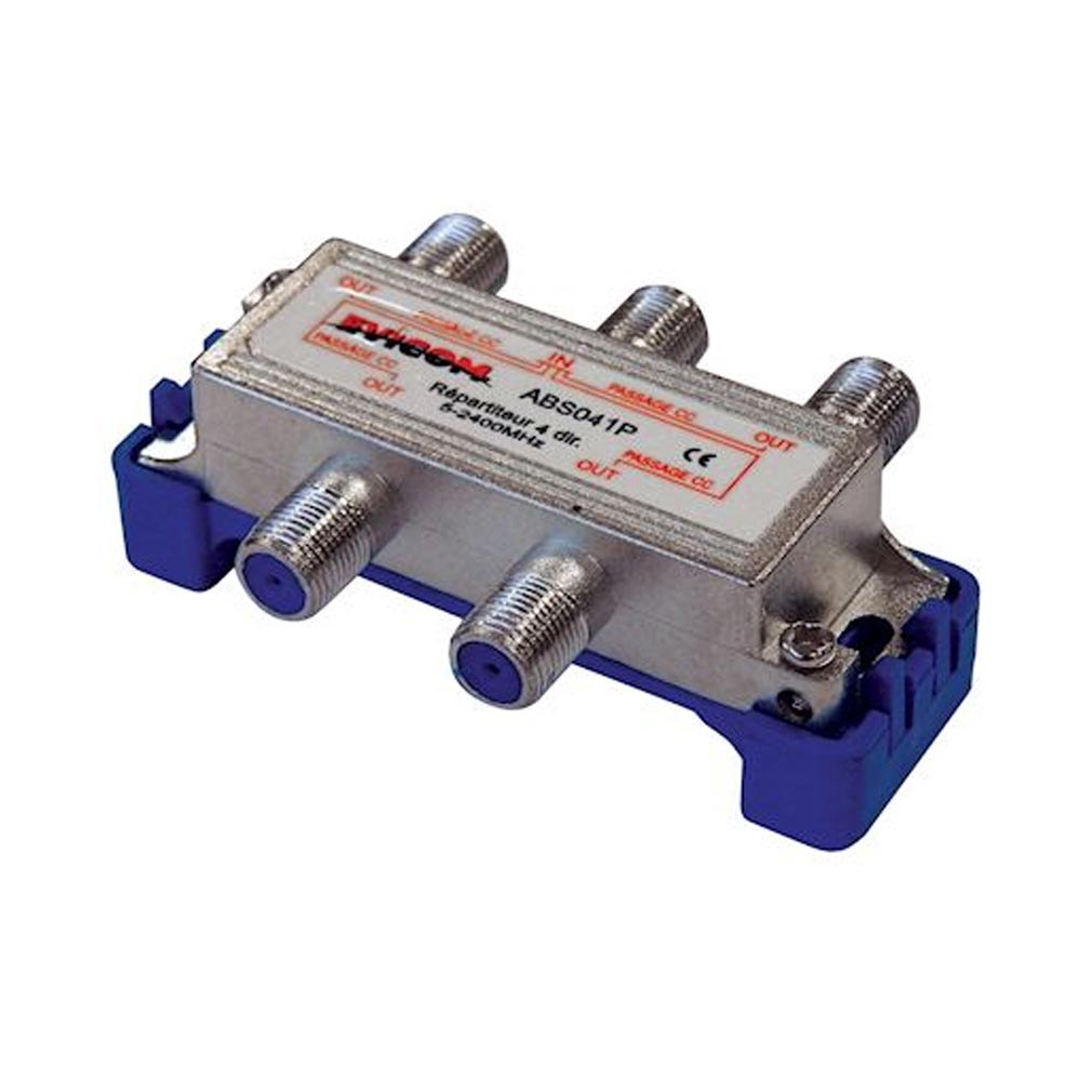 evicom abs041p | evicom abs041p - répartiteur 5 - 2.300 mhz 4 sorties