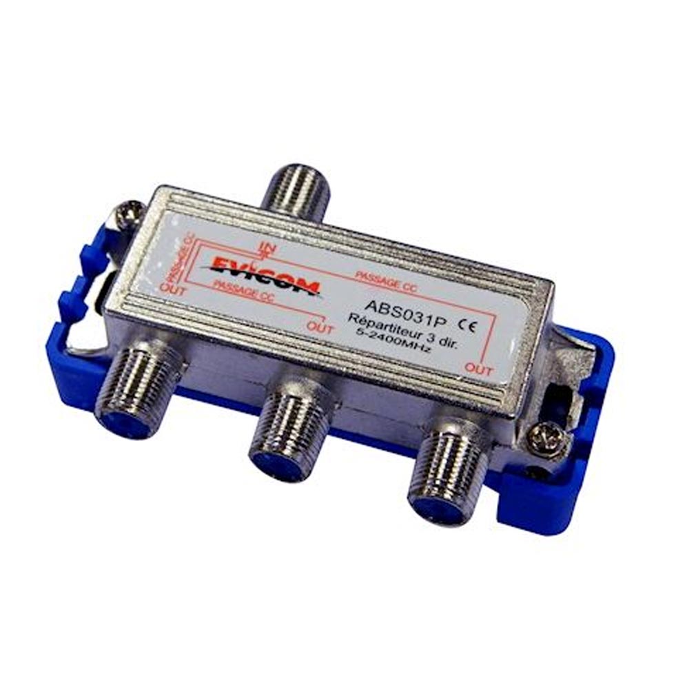 evicom abs031p | evicom abs031p - répartiteur 5 - 2.300 mhz 3 sorties