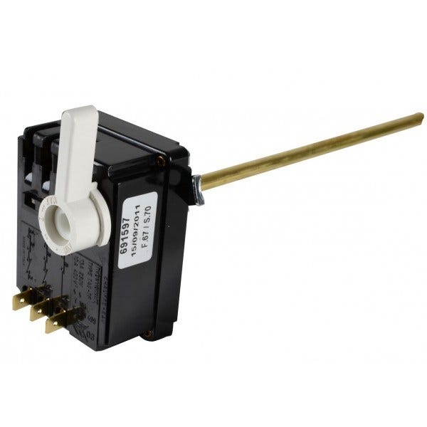 Thermostat TAS TF 450 monté verticalement (levier blanc) - Thermostat TAS TF 450 monté verticalement (levier blanc) 0