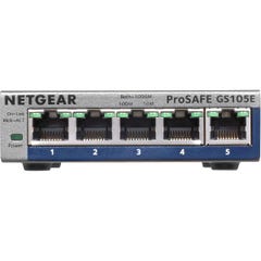 Switch ethernet NETGEAR GS105E Metal 5 Ports Gbps +Interface web 2