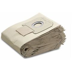 Sac filtre papier pour aspirateur NT14 de 10 pièces - KÄRCHER - 69044060 0