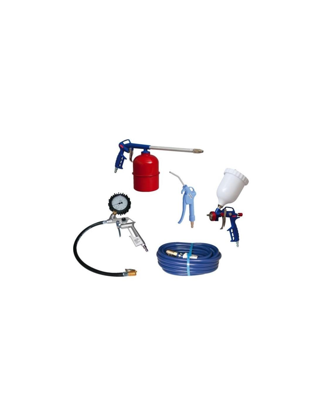 Kit de 5 accessoires pneumatiques N professionnel - LACME - 325500