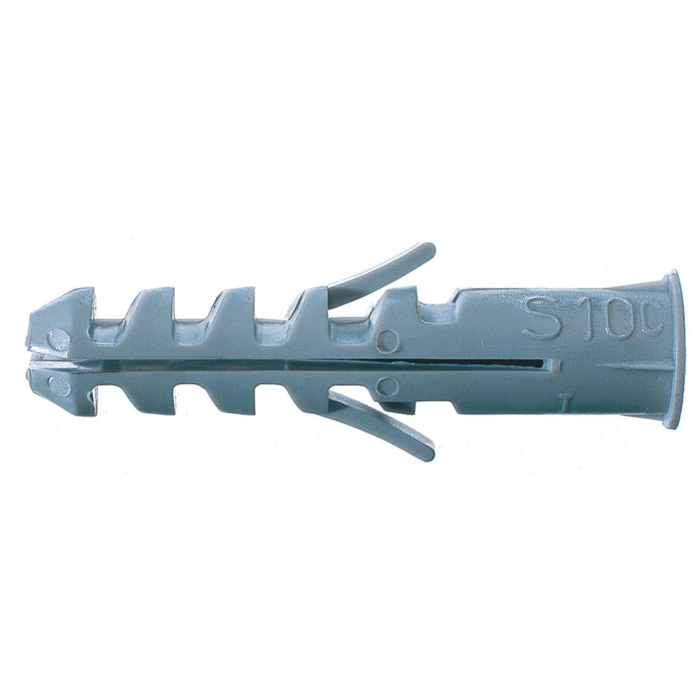 Boîte de 100 chevilles à expansion 100 % nylon avec collerette S 5C 5x25mm en boîte de 100 - FISCHER - 26385