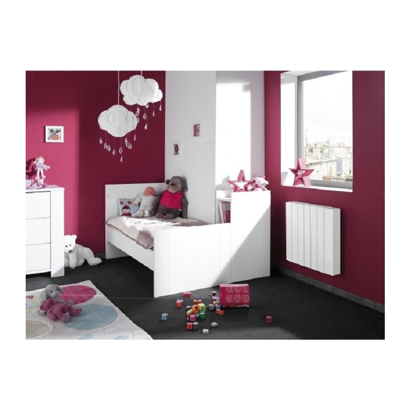 Radiateur électrique ACCESSIO chaleur douce 500W horizontal blanc ATLANTIC 524905