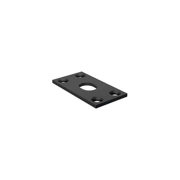 Gâche plate entailler 14 mm - MANTION - 1314GE 0
