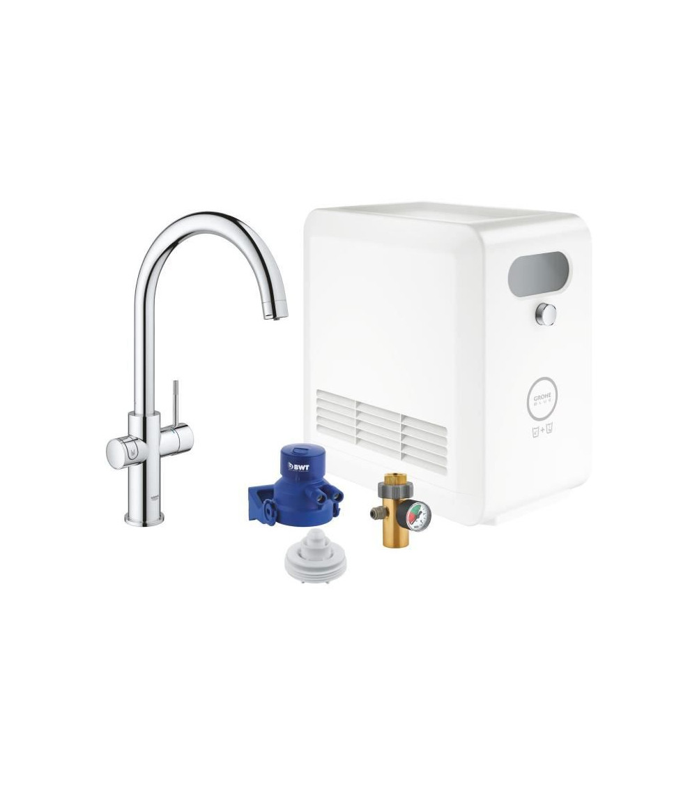 GROHE Kit avec mitigeur bec C Blue Professionnel 31323002